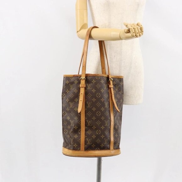 LOUIS VUITTON Monogram Bucket GM Shoulder Bag M42236 LV Auth gh1032 - Picture 1 of 16